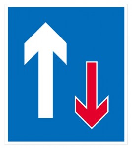 Priority to oncoming vehicles