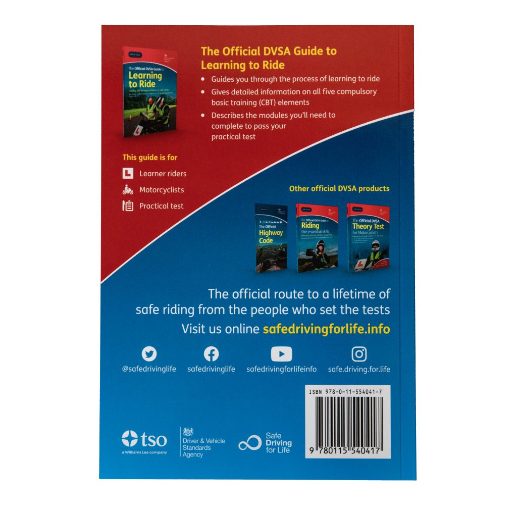 DVSA Learning to Ride (book) - Lightningpass