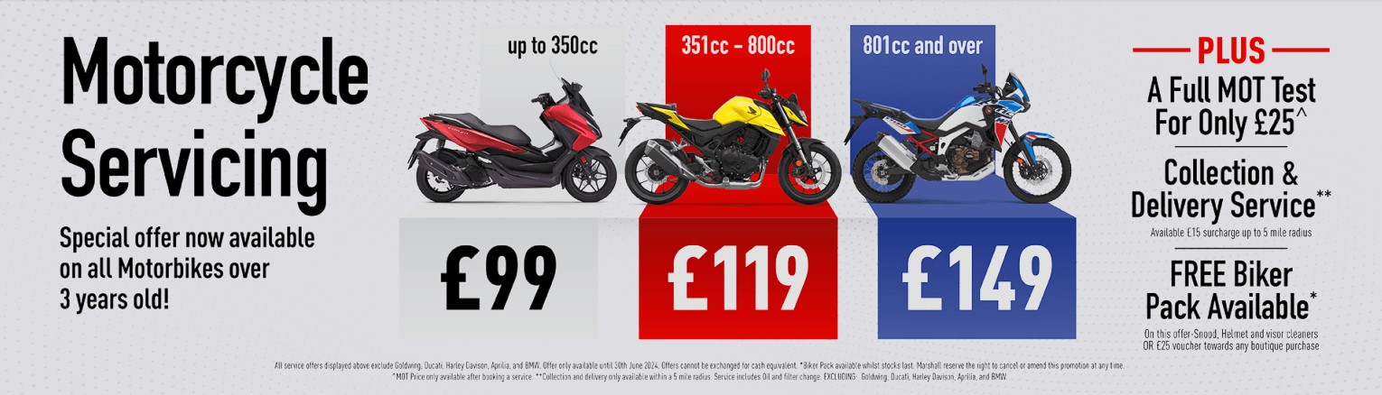 Marshall Honda Bikes Reading Berkshire