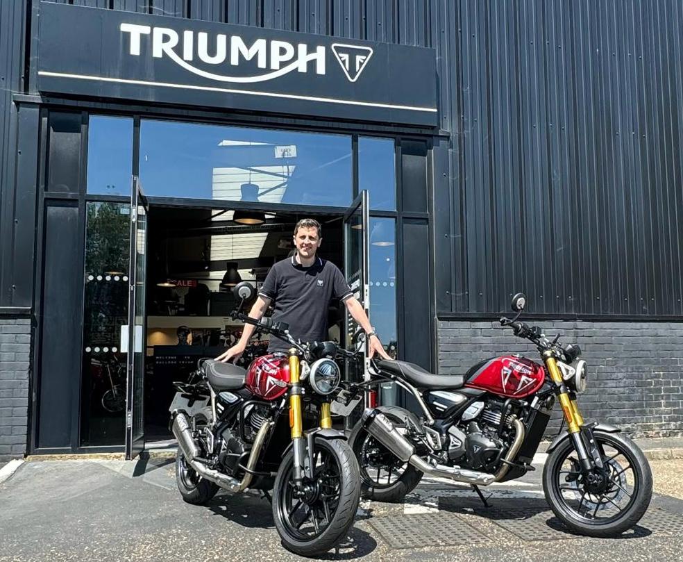 Bulldog Triumph new Street 400's