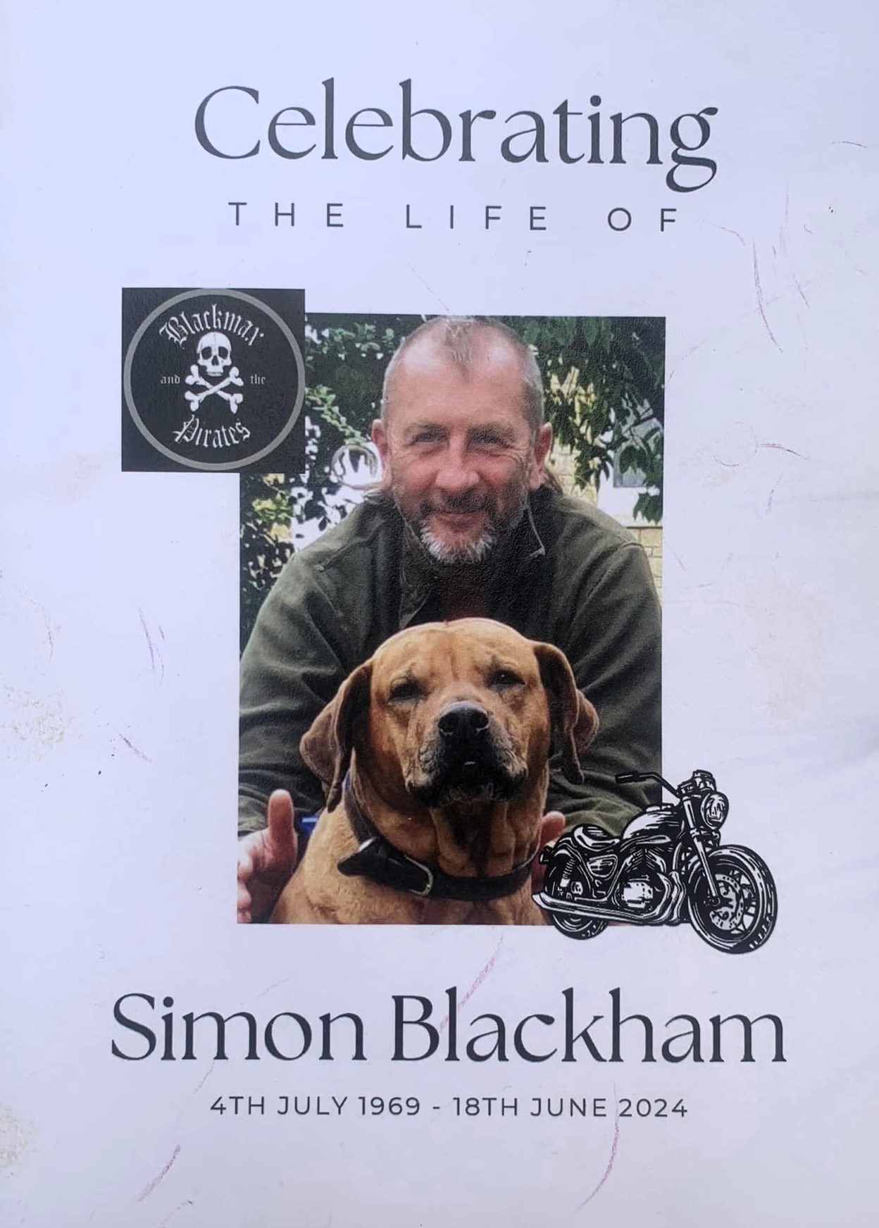 Simon "Pirate" Blackham RIP