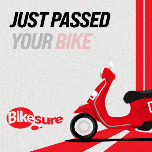Advert for BikeSure insurance